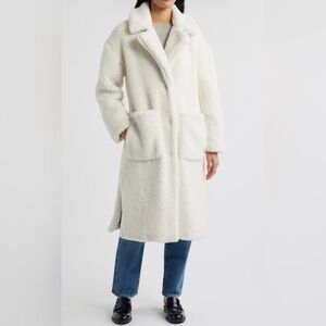 NWT BCBG Sherpa Coat